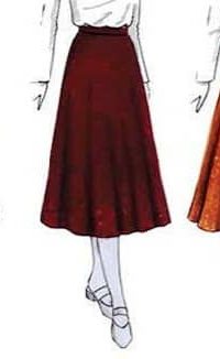 دامن کلوش ها : ربع کلوش، نیم کلوش، تمام کلوش